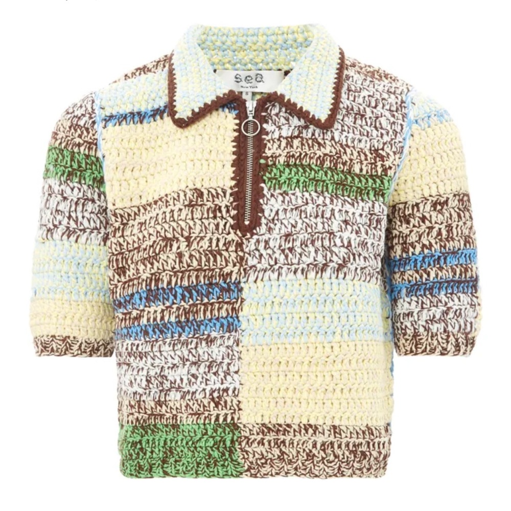 Sea NY Paige Marles Crochet Top